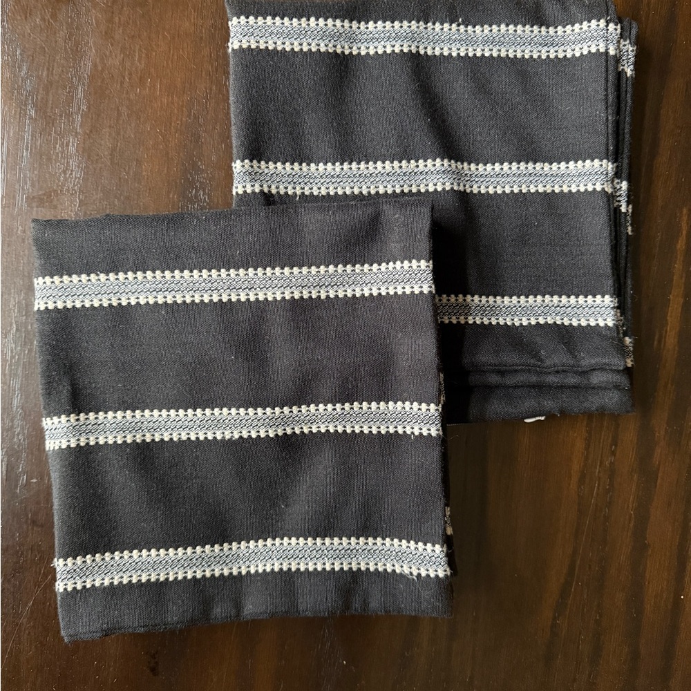 Amazon Black and White Striped Pillow Covers